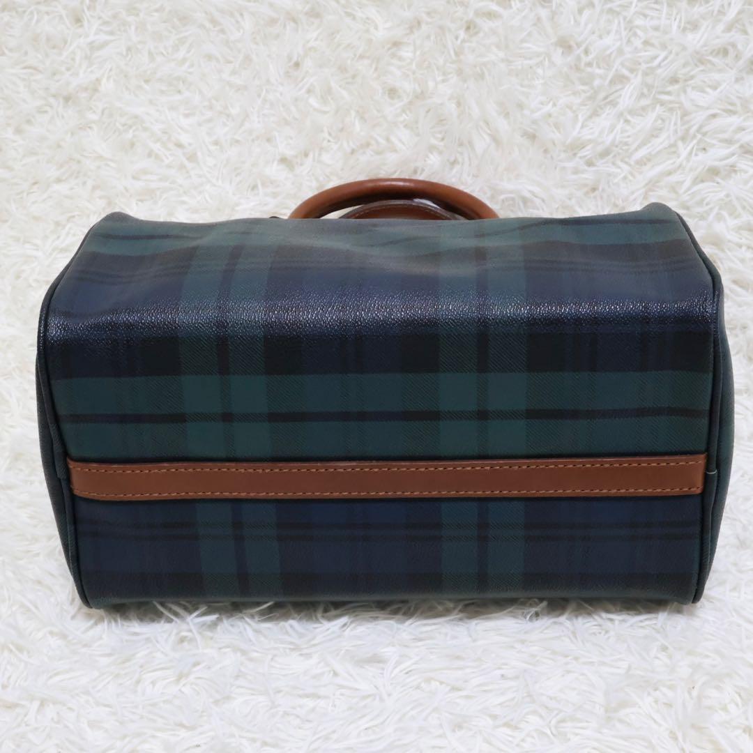 ポロラルフローレン　ボストンバッグ　チェック柄
