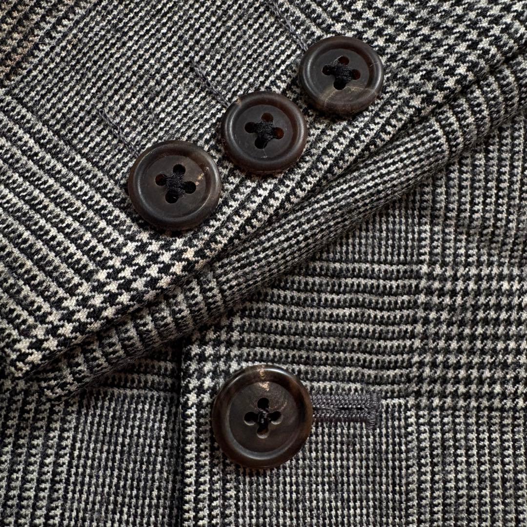 ★希少 XLサイズ★ J.PRESS テーラードジャケット グレンチェック 灰色