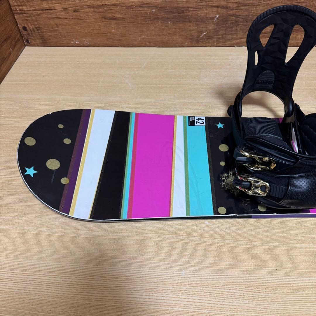 HEAD ヘッド　レディース　スノーボード　3点セット 142cm かわいい