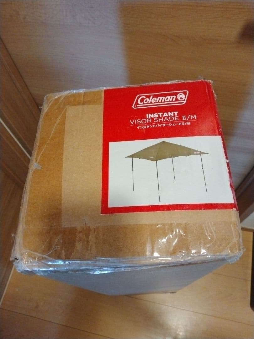 ★新品未使用 コールマン シェード インスタントバイザーシェードⅡ Ｍ オリーブ