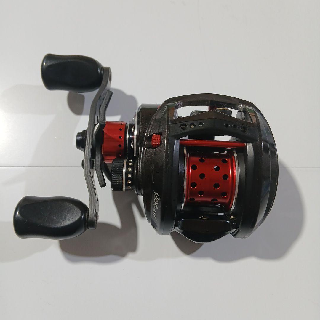アブガルシア　Revo LTX ベイトリール ブラック/レッド