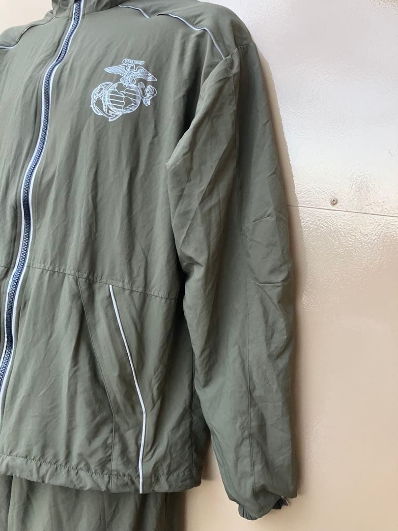 アメリカ軍 海兵隊 USMC トレーニングジャケット パンツ セットアップPTU