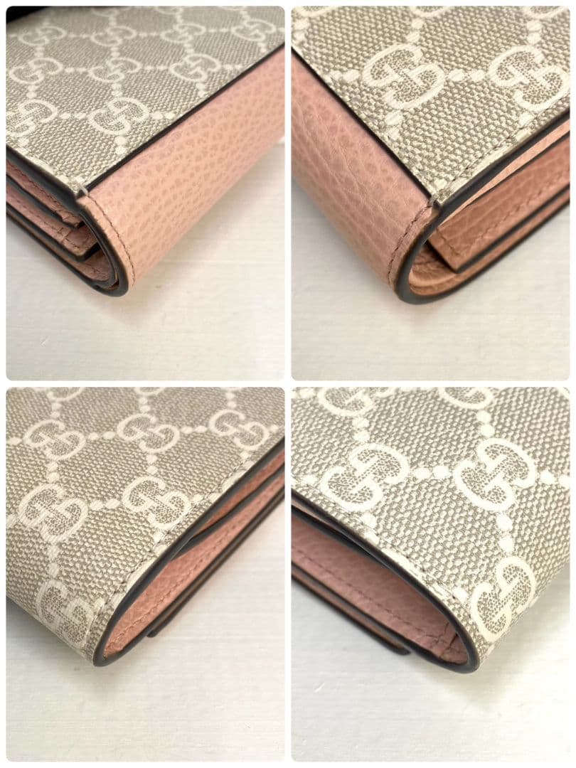 未使用品級✨️付属品完備✨️GUCCI ミニ財布　マーモント スプリーム