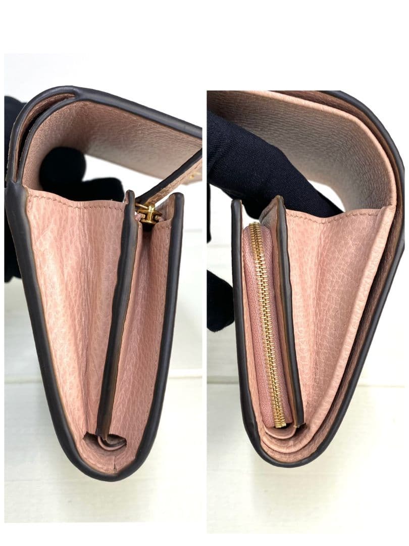 未使用品級✨️付属品完備✨️GUCCI ミニ財布　マーモント スプリーム