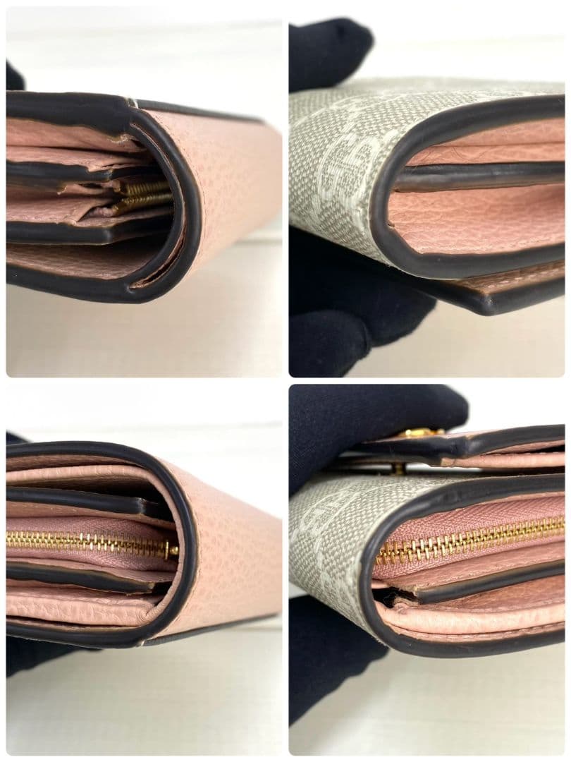 未使用品級✨️付属品完備✨️GUCCI ミニ財布　マーモント スプリーム