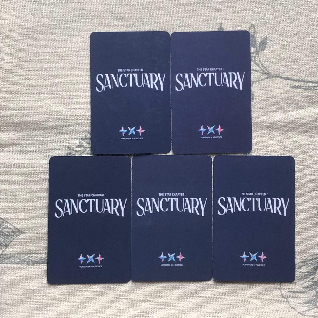 TXT Kpop Nara SANCTUARY トゥバ トレカ 5枚