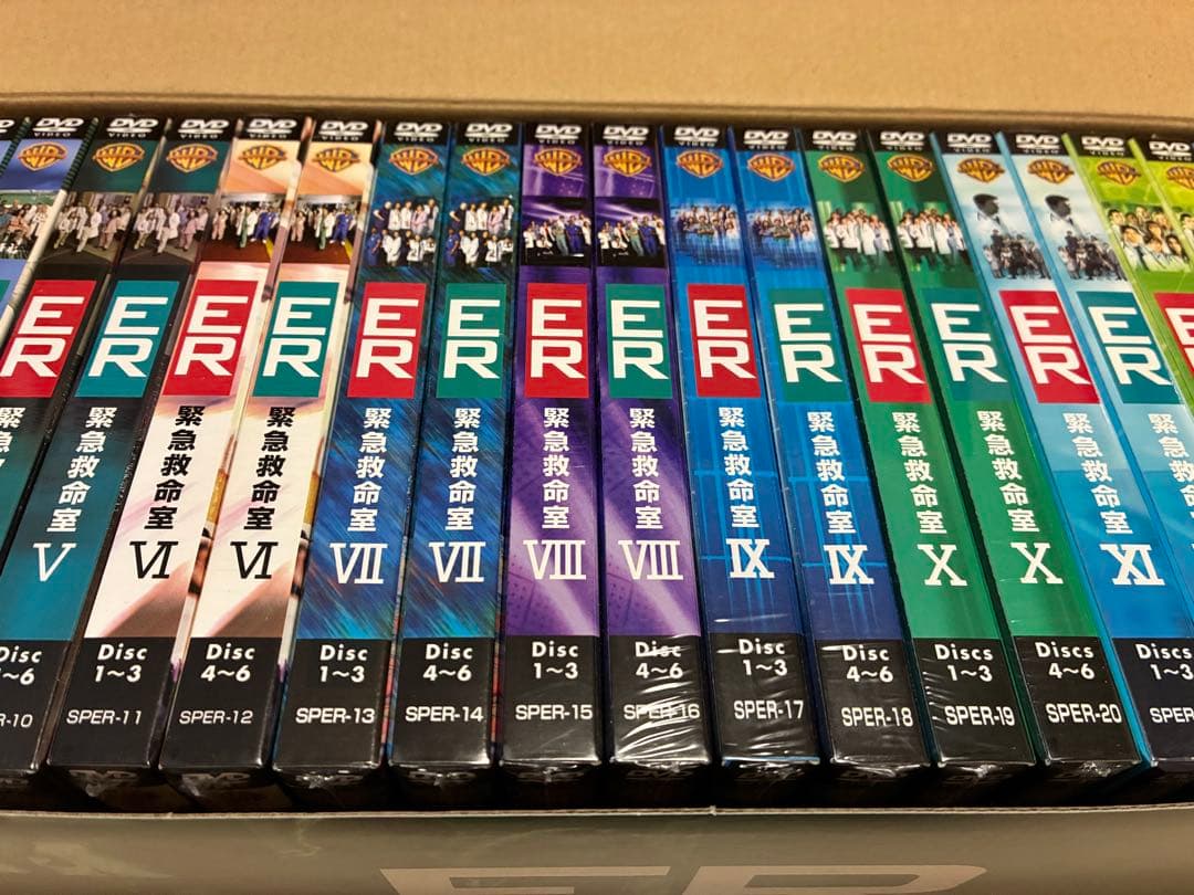 ER 緊急救命室 シーズン1-15 コンプリートDVD BOX 初回限定生産