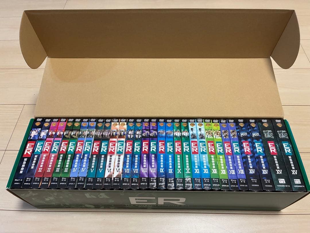 ER 緊急救命室 シーズン1-15 コンプリートDVD BOX 初回限定生産