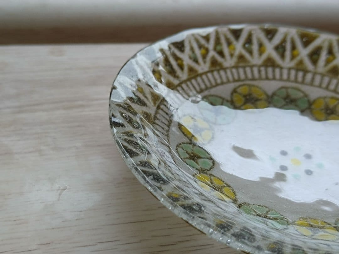 竹中悠記 Ukiroosh ガラス丸小鉢 パートドヴェール