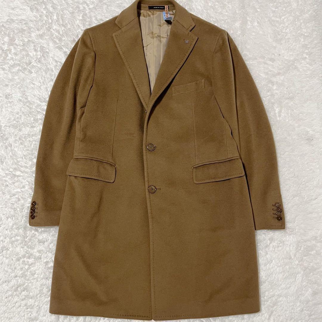 美品 TAGLIATORE カシミヤ100 チェスターコート