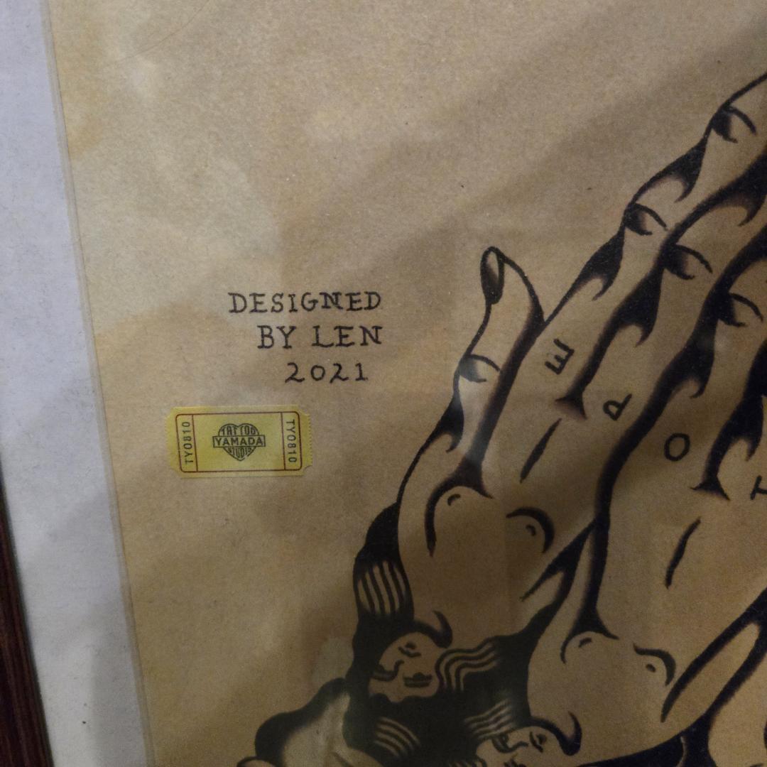 Tattoo Studio Yamada 山田蓮 タトゥーフラッシュ 2021年