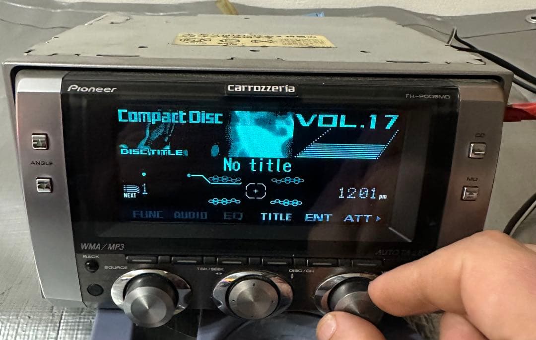 カーオーディオ Carrozzeria Pioneer FH-P009MD