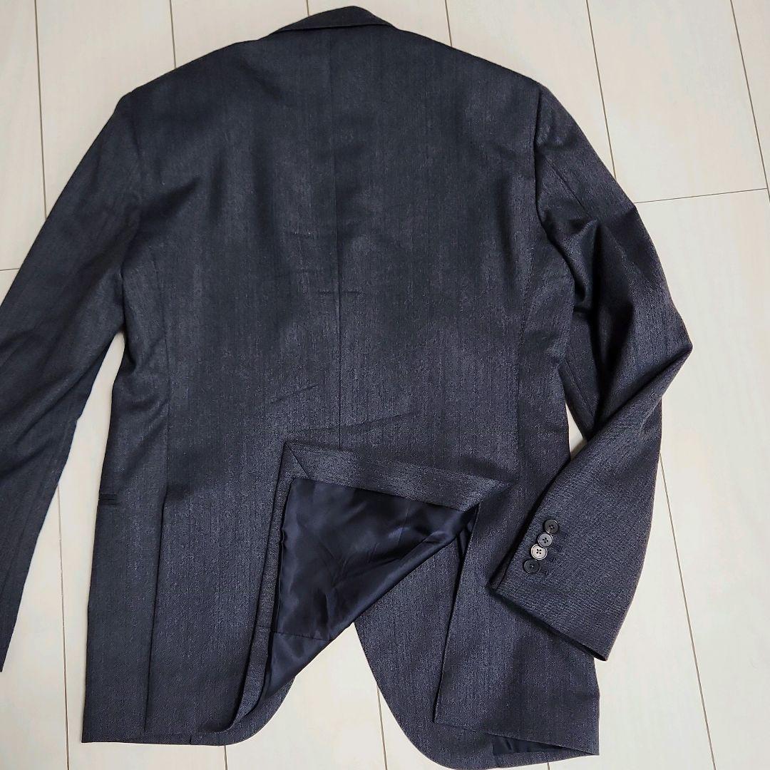【イタリア購入品】LARDINI グレー スーツ サイズ46（数回着用）