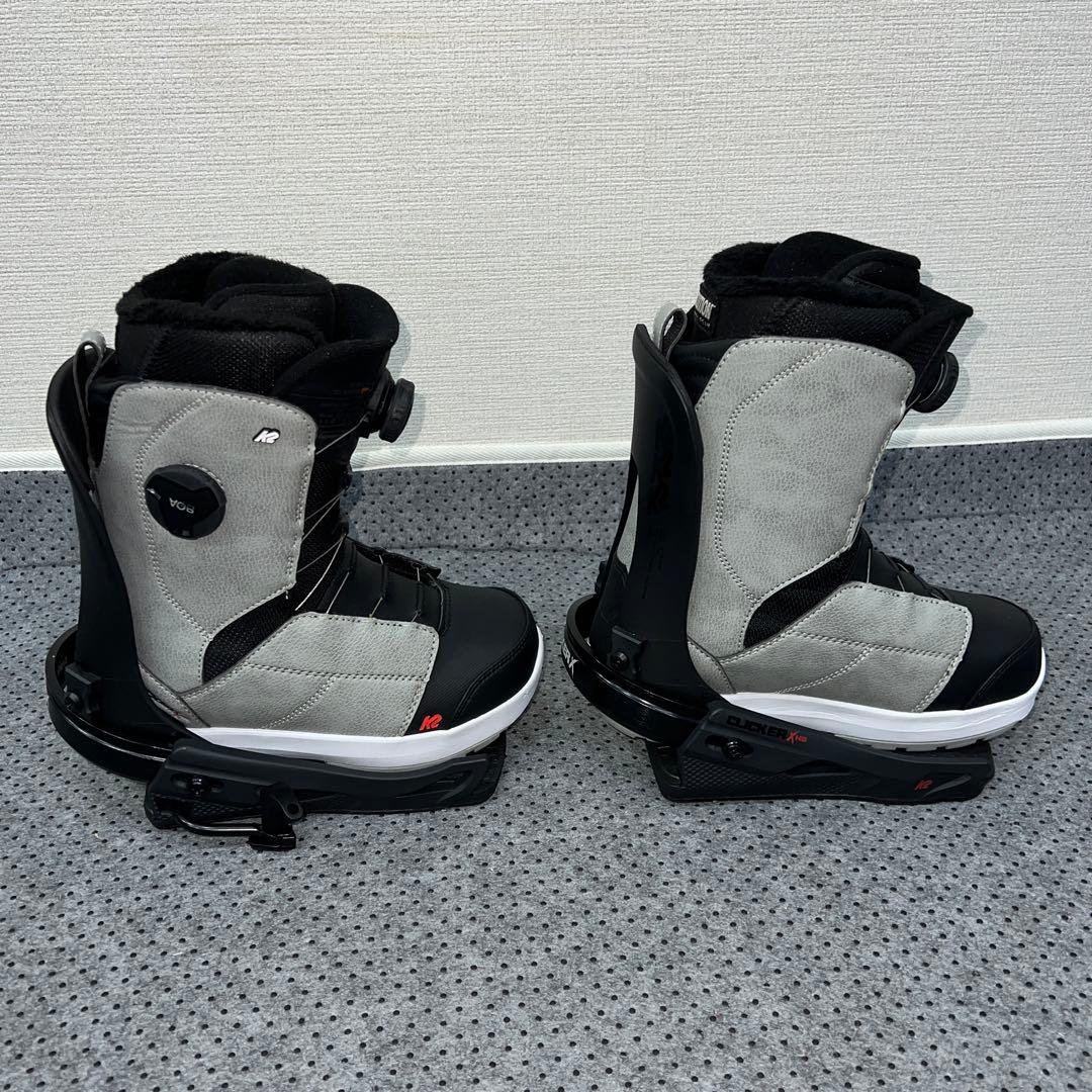 1回使用 K2 KINSLEY×STEP IN CLICKER XHB 23cm