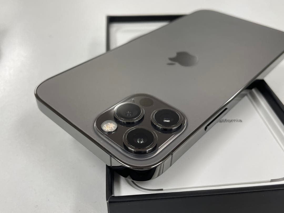 超美品 iPhone12Pro 256GB SIMフリーバッテリー新品100％