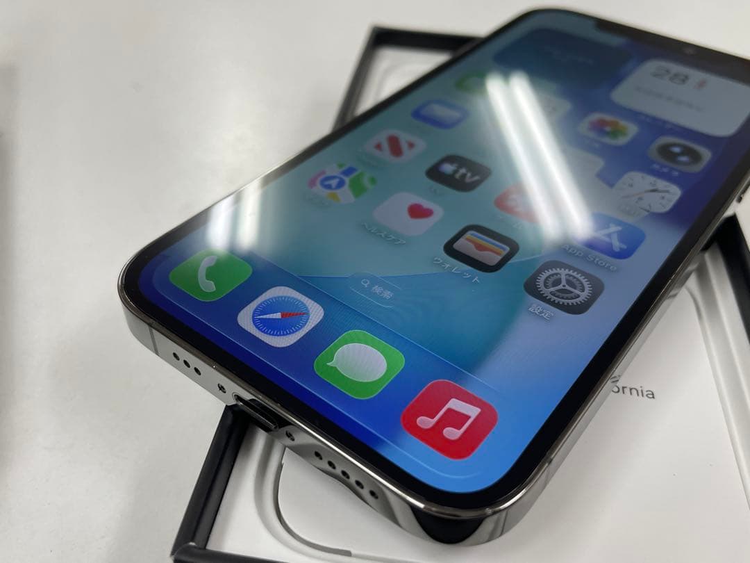 超美品 iPhone12Pro 256GB SIMフリーバッテリー新品100％