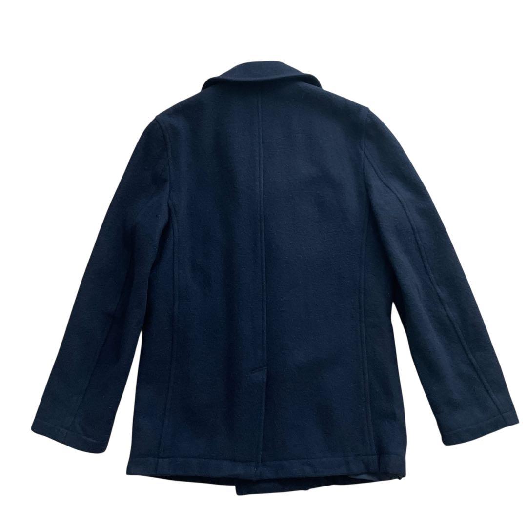 美品 コムデギャルソンオム ピーコート HN-C017 AD2004 ブラックS