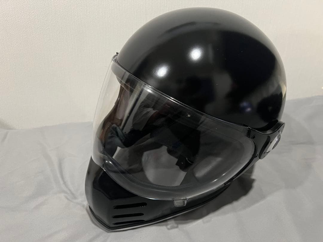 RIDEZ フルフェイスヘルメット マットブラック 59-60cm【試着のみ】