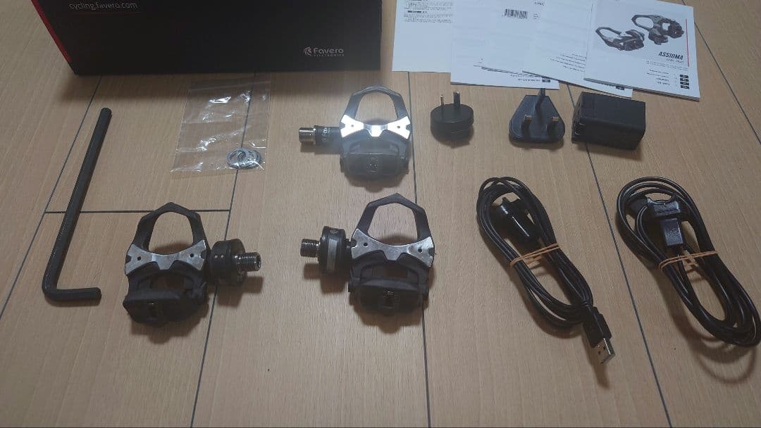 FAVERO 「ファベロ」 ASSIOMA DUO パワーメーター ペダル