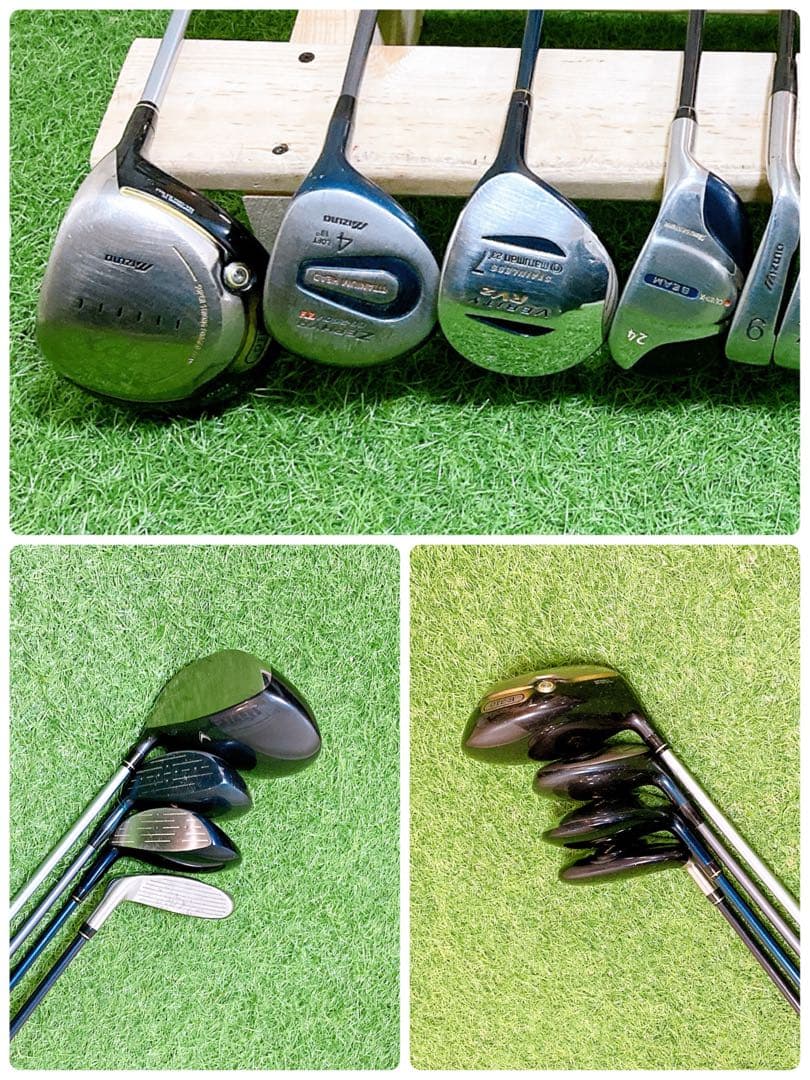 N8 ミズノ　初心者オススメ　ゴルフクラブセット　メンズ　12本
