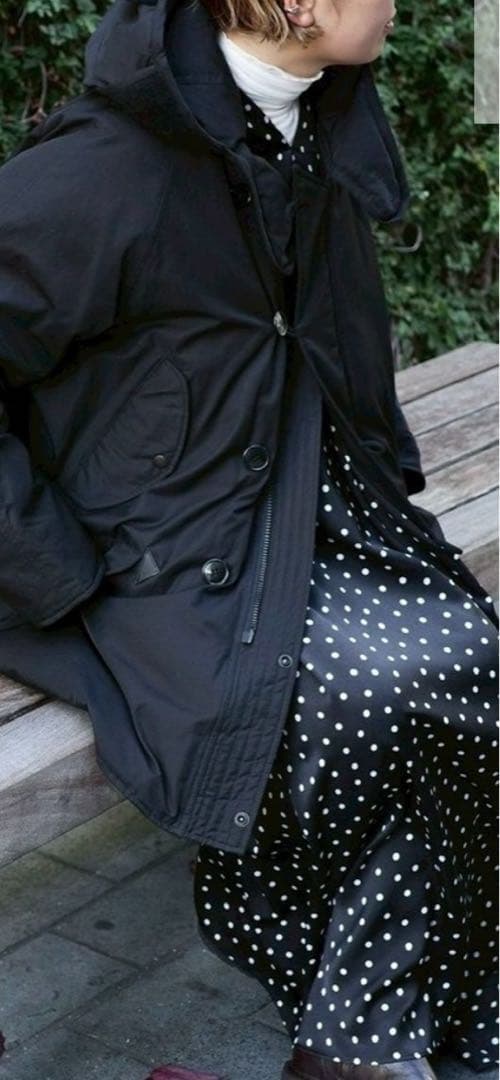 ジャーナルスタンダードラックス　ドット プルオーバーワンピース