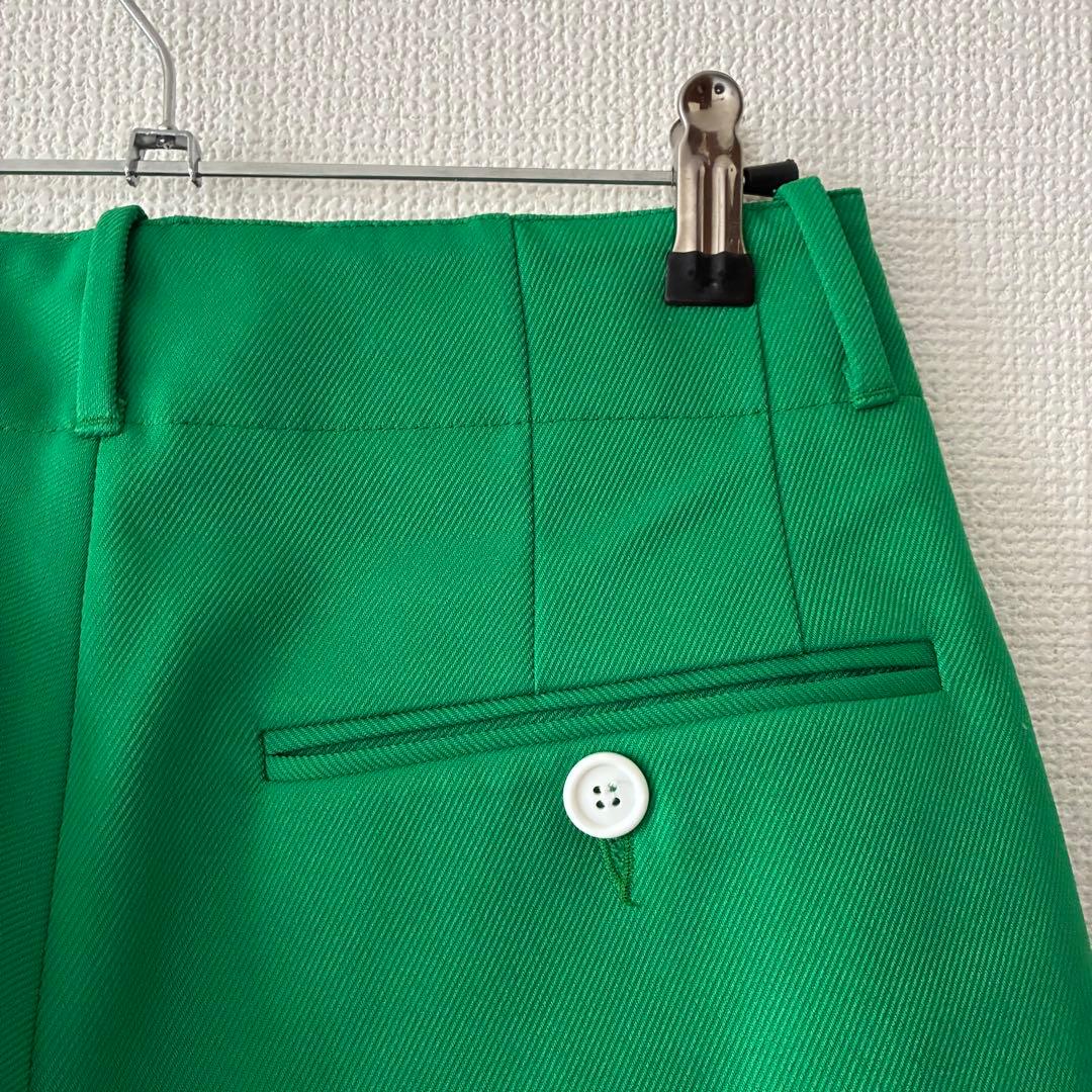 【SALE-極美品】PLAN C グリーンショートパンツ size 36