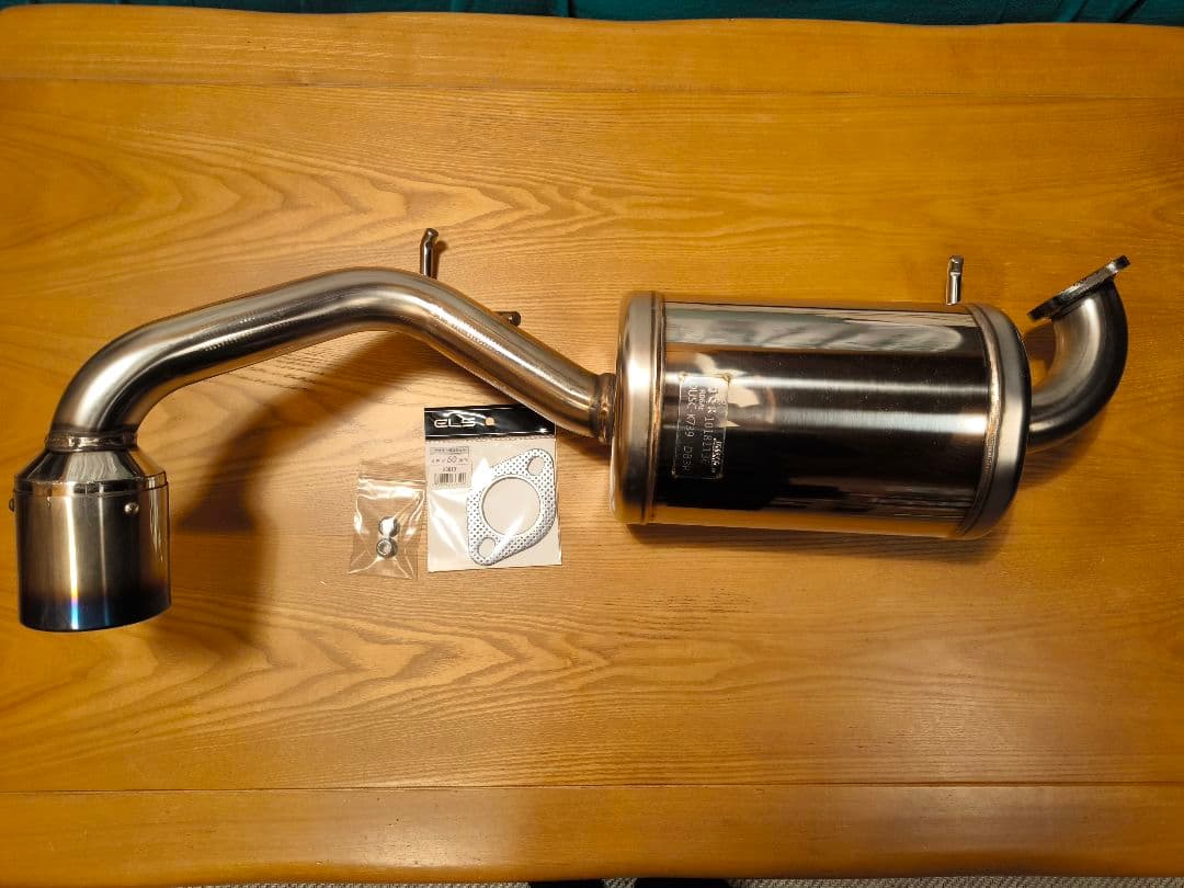 JB64用ロッソモデロTi-Cマフラー チタンテール