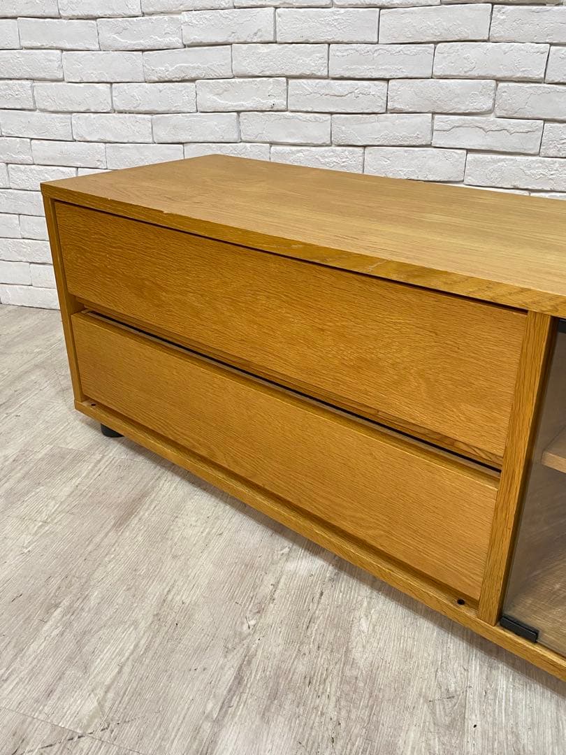 【東京23区内配送無料】無印良品　テレビボード　台　サイドボード　ロー　リビング