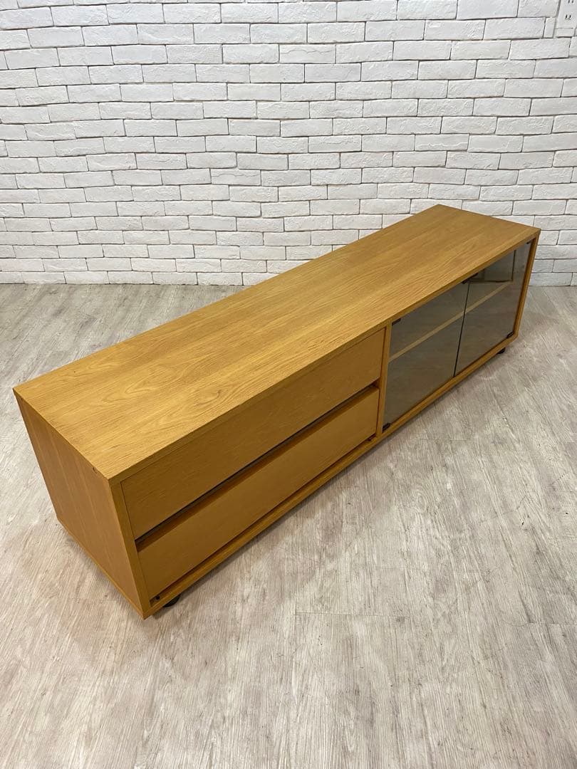 【東京23区内配送無料】無印良品　テレビボード　台　サイドボード　ロー　リビング