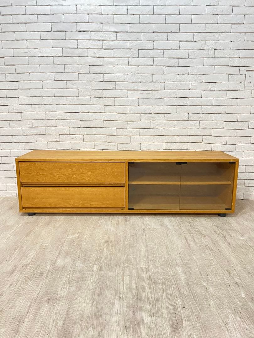 【東京23区内配送無料】無印良品　テレビボード　台　サイドボード　ロー　リビング