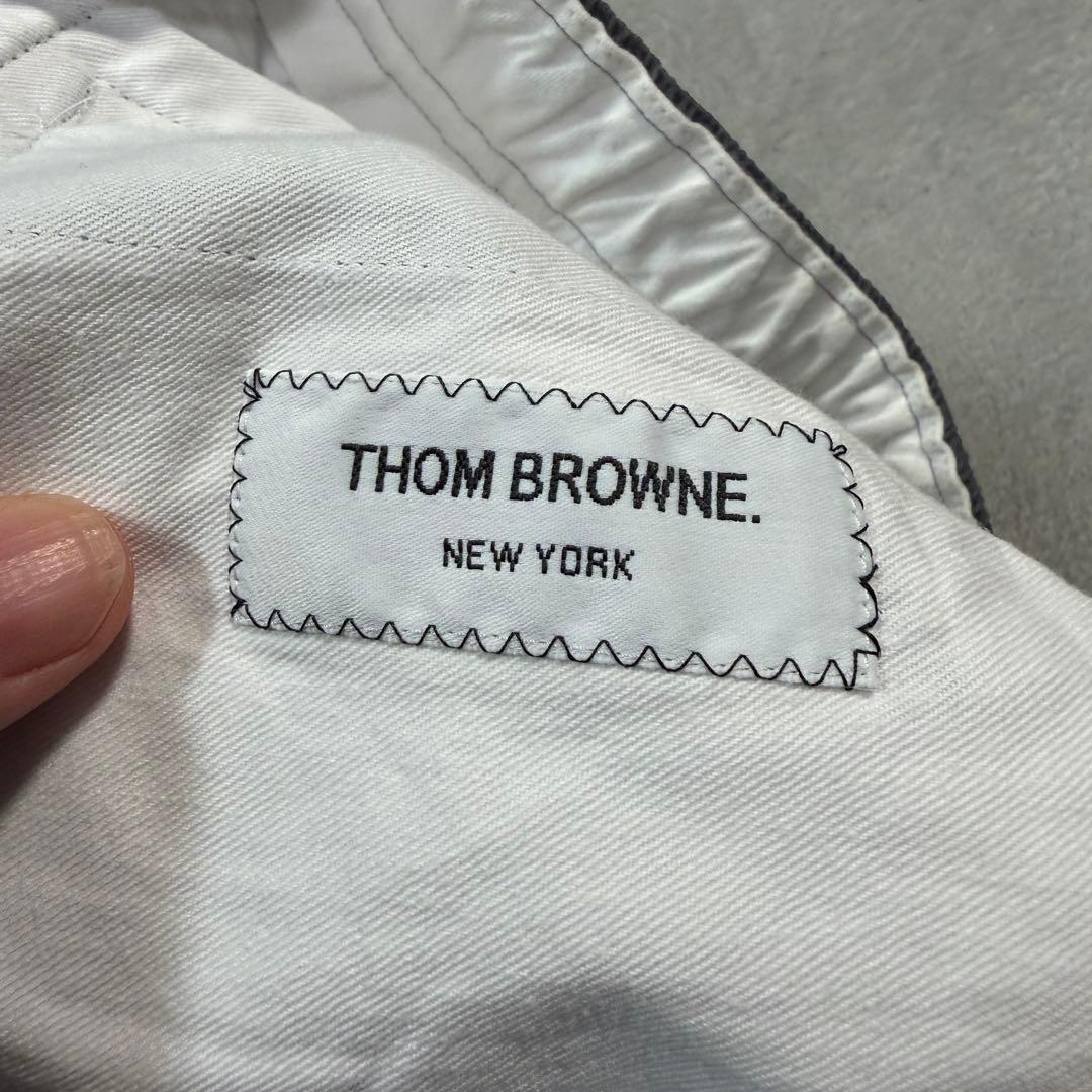 トムブラウン　4bar スラックス　グレー　1サイズ　トラックトラウザー