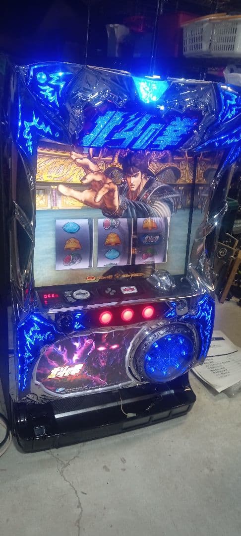 送料込　パチスロ　実機　サミー　北斗の拳　修羅　　アミューズ　不要　家スロ