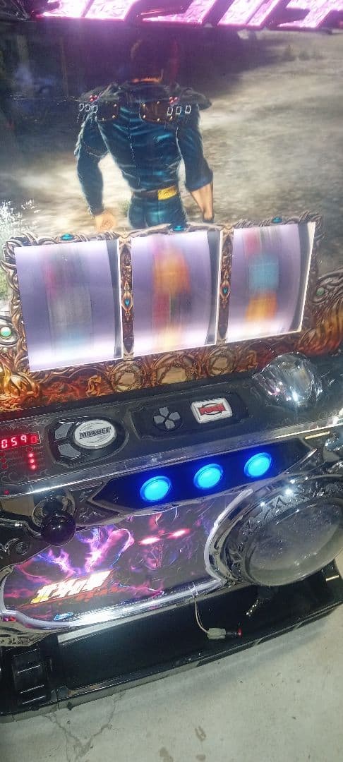 送料込　パチスロ　実機　サミー　北斗の拳　修羅　　アミューズ　不要　家スロ