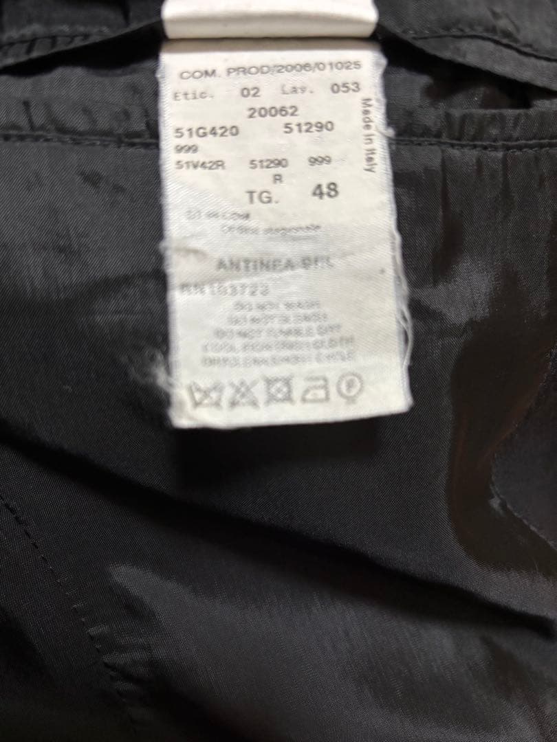 EMPORIO ARMANI スーツ　セットアップ　ブラック　48 イタリア製