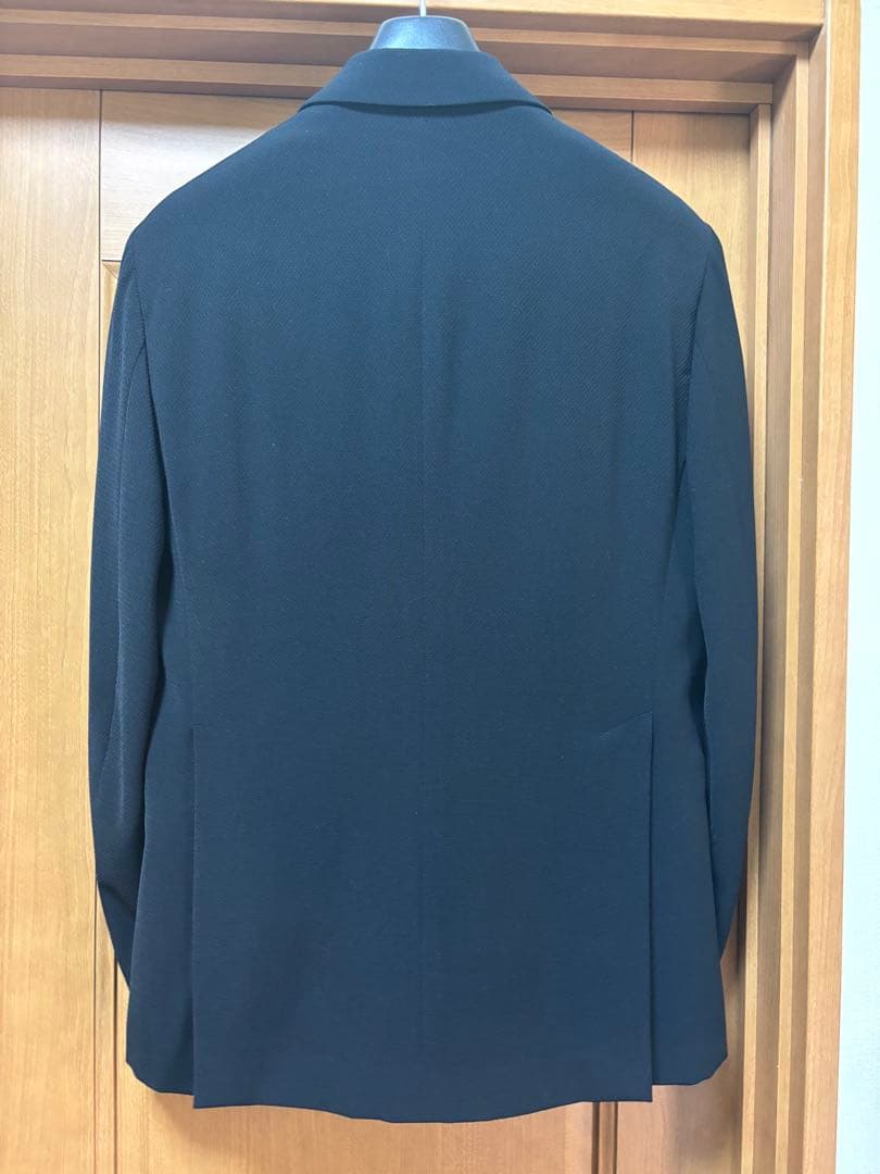 EMPORIO ARMANI スーツ　セットアップ　ブラック　48 イタリア製