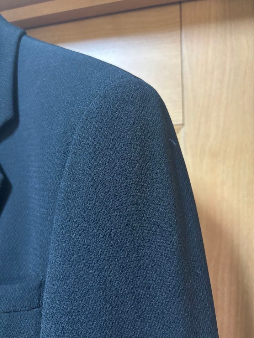 EMPORIO ARMANI スーツ　セットアップ　ブラック　48 イタリア製