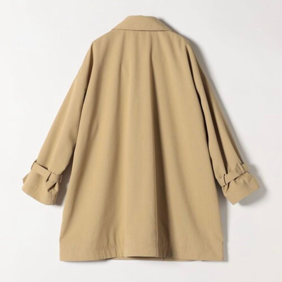 新品未使用 トレンチコート:「洗濯機可能」