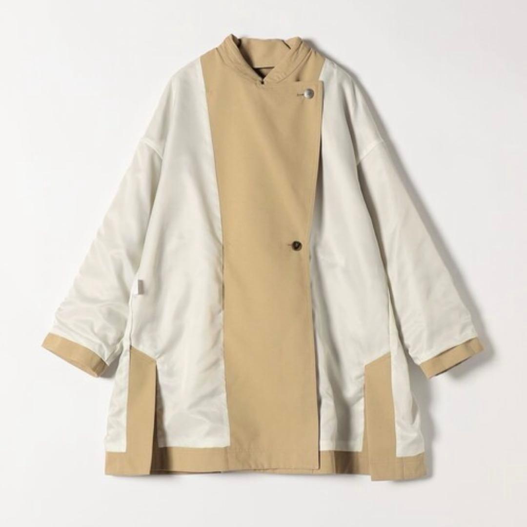 新品未使用 トレンチコート:「洗濯機可能」