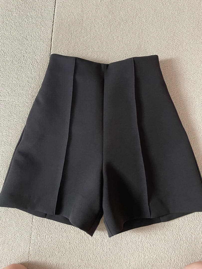 yori トリプルクロスショートパンツ 38 ブラック