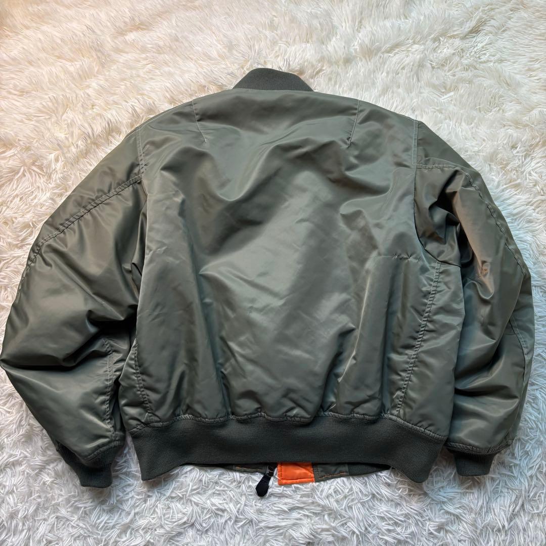 BEAMS MA-1 サーモライト 中綿ジャケット カーキ　Mサイズ