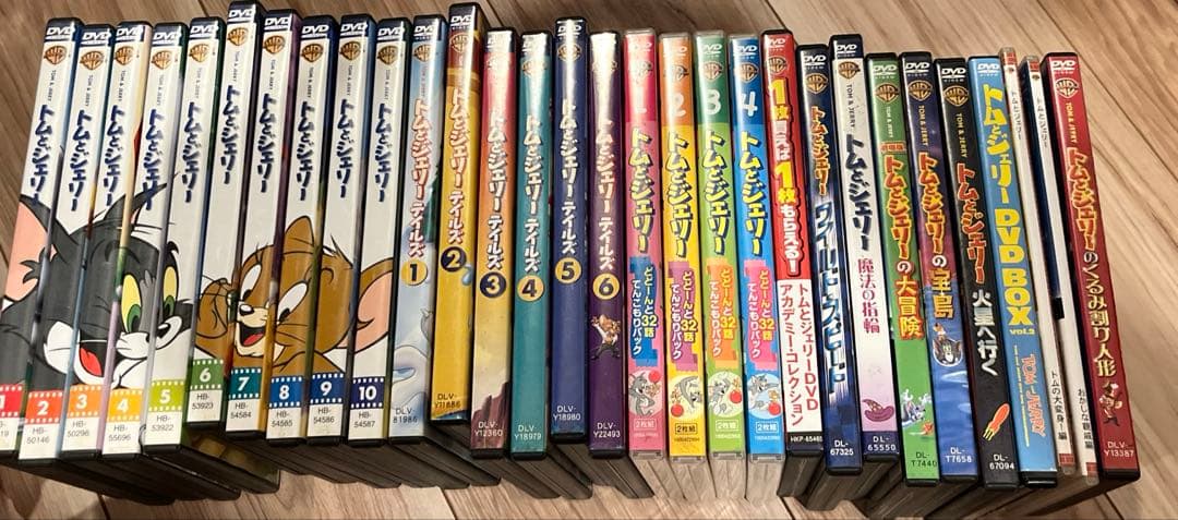 【トムとジェリー】 DVDまとめ売り