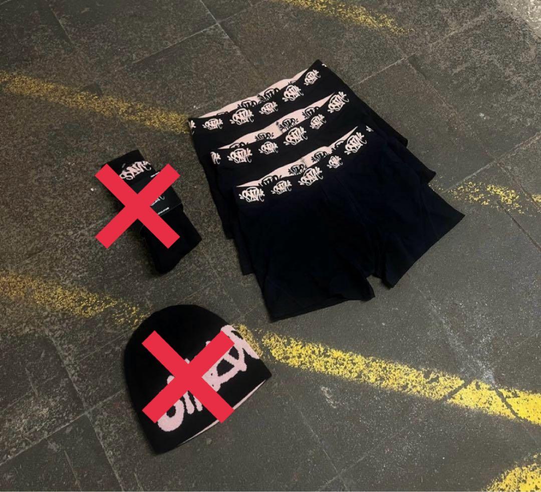 【海外限定・即完売注意】シナワールド×CRG☆ 3PACKS ボクサーパンツ