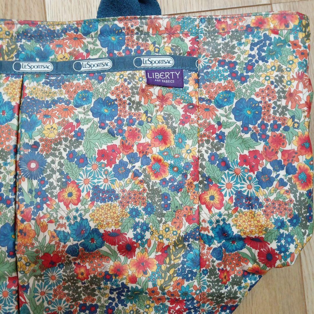 希少　LESPORTSAC × LIBERTY リバティ コラボ バッグ
