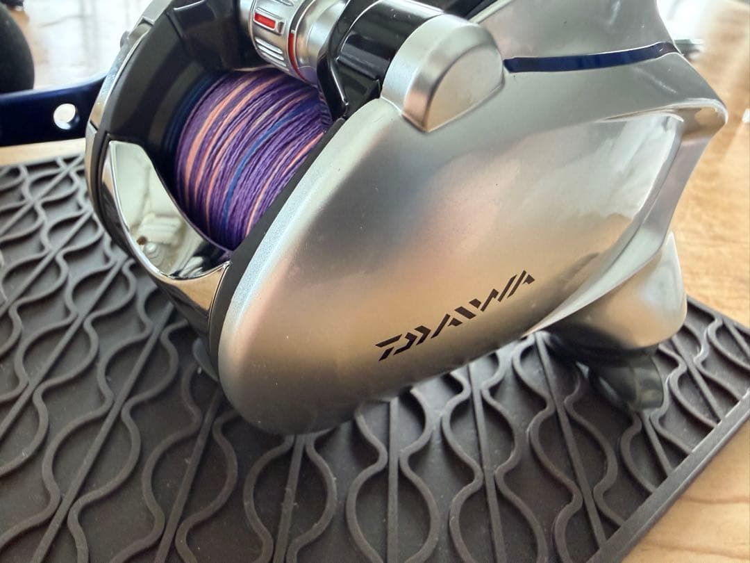 値下げ！！SEABORG 300MJ-Ｌ電動リール シルバー/ブルー