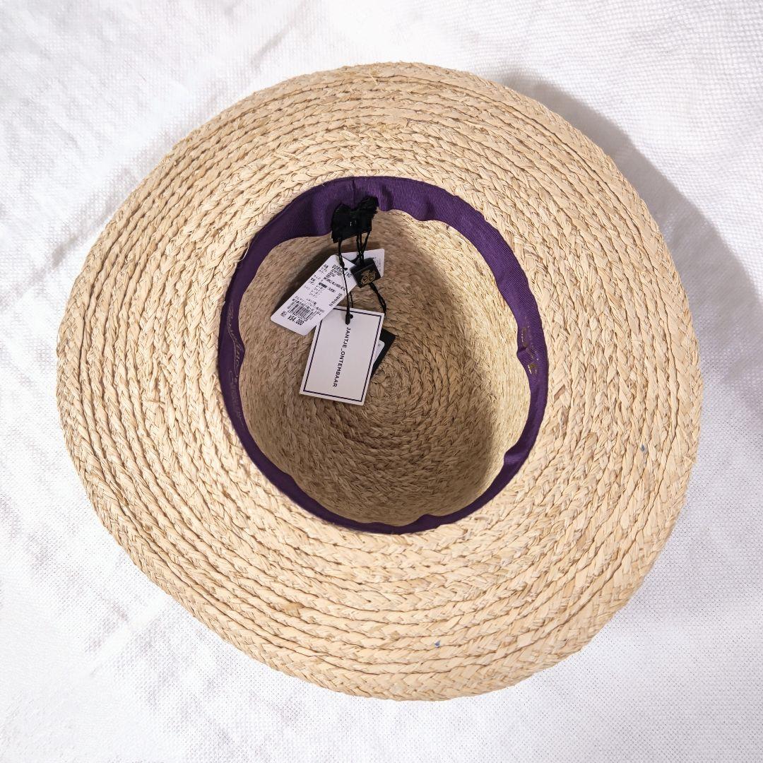 ヤンチェオンテンバールJ_OボルサリーノBorsalinoスカーフ付きハットM