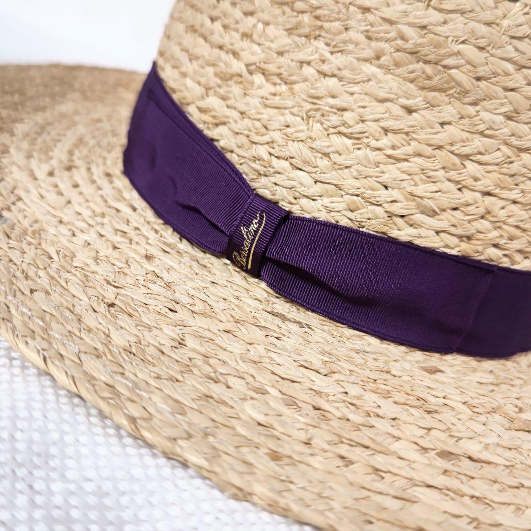 ヤンチェオンテンバールJ_OボルサリーノBorsalinoスカーフ付きハットM