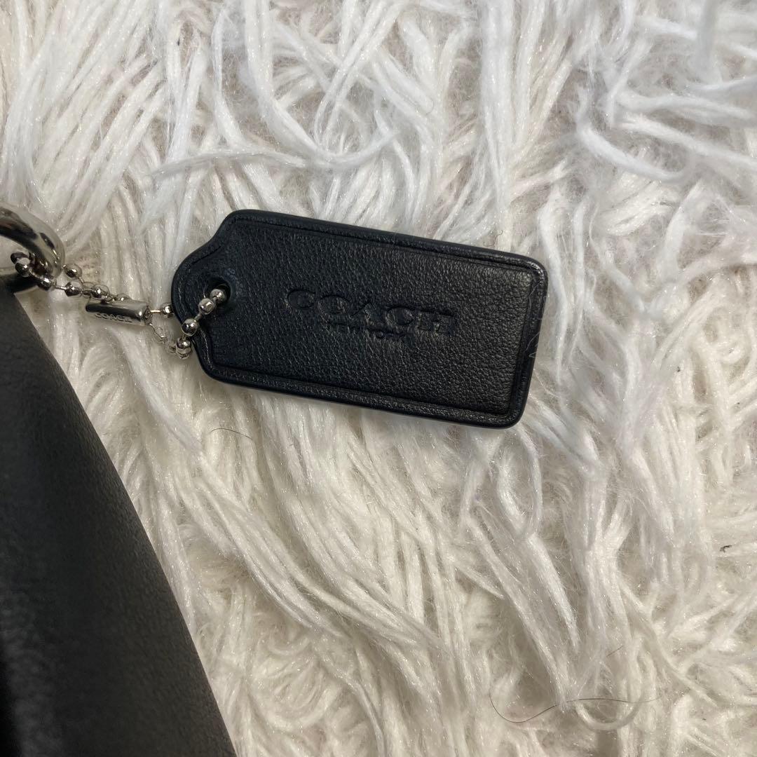 極美品　現行　コーチ　テリ ショルダー バッグ シグネチャー キルティング