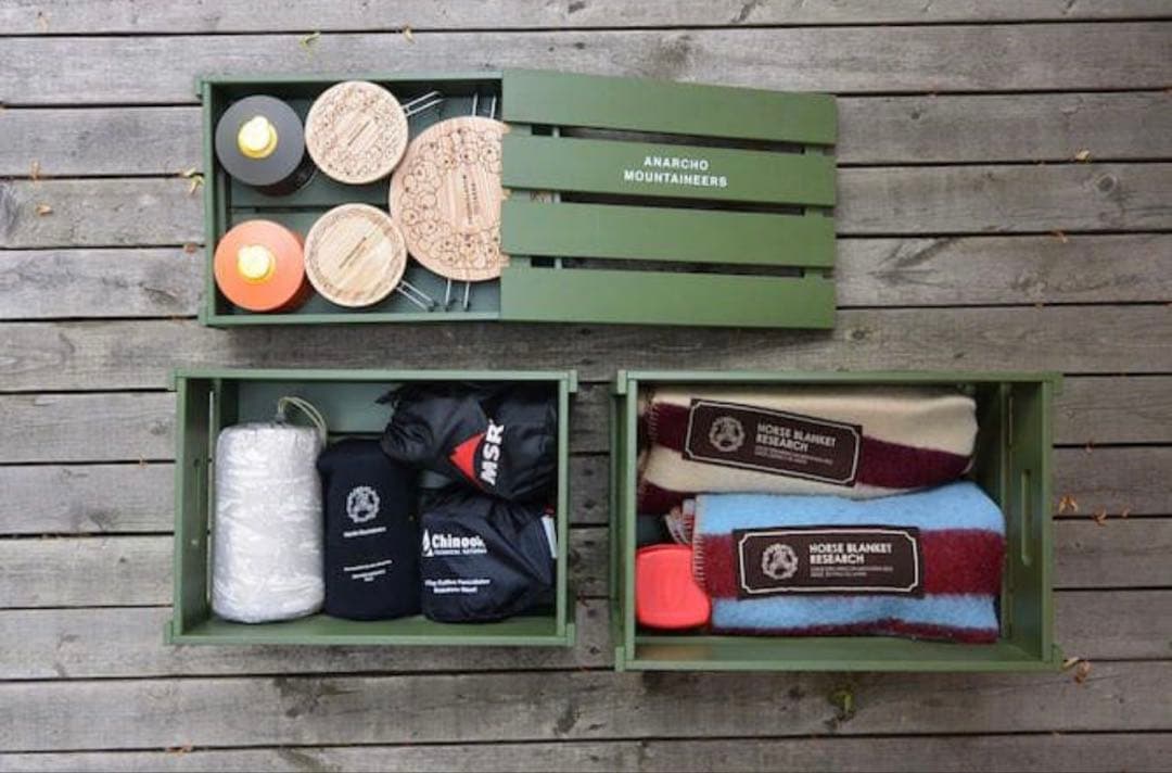 マウンテンリサーチ　3段ウッドボックスセット