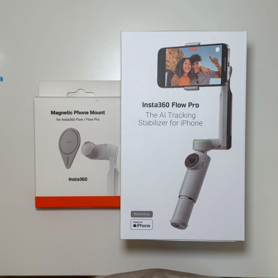 Insta360 Flow Pro 本体 MagSafeマウント付き