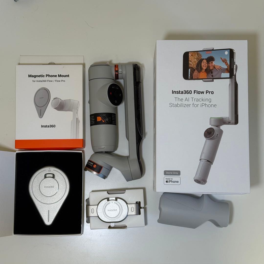 Insta360 Flow Pro 本体 MagSafeマウント付き